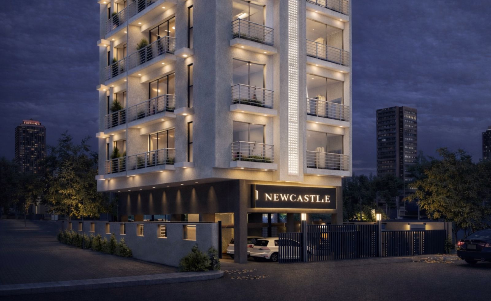 1 Newcastle entrance close up